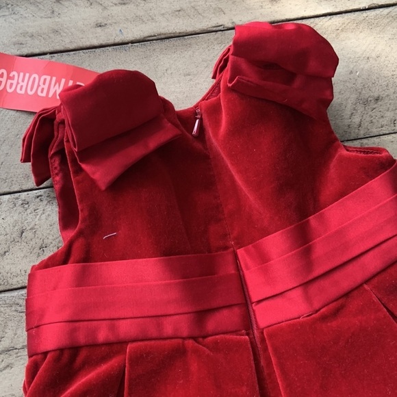 Gymboree Red Christmas Dress - Picture 8 of 9